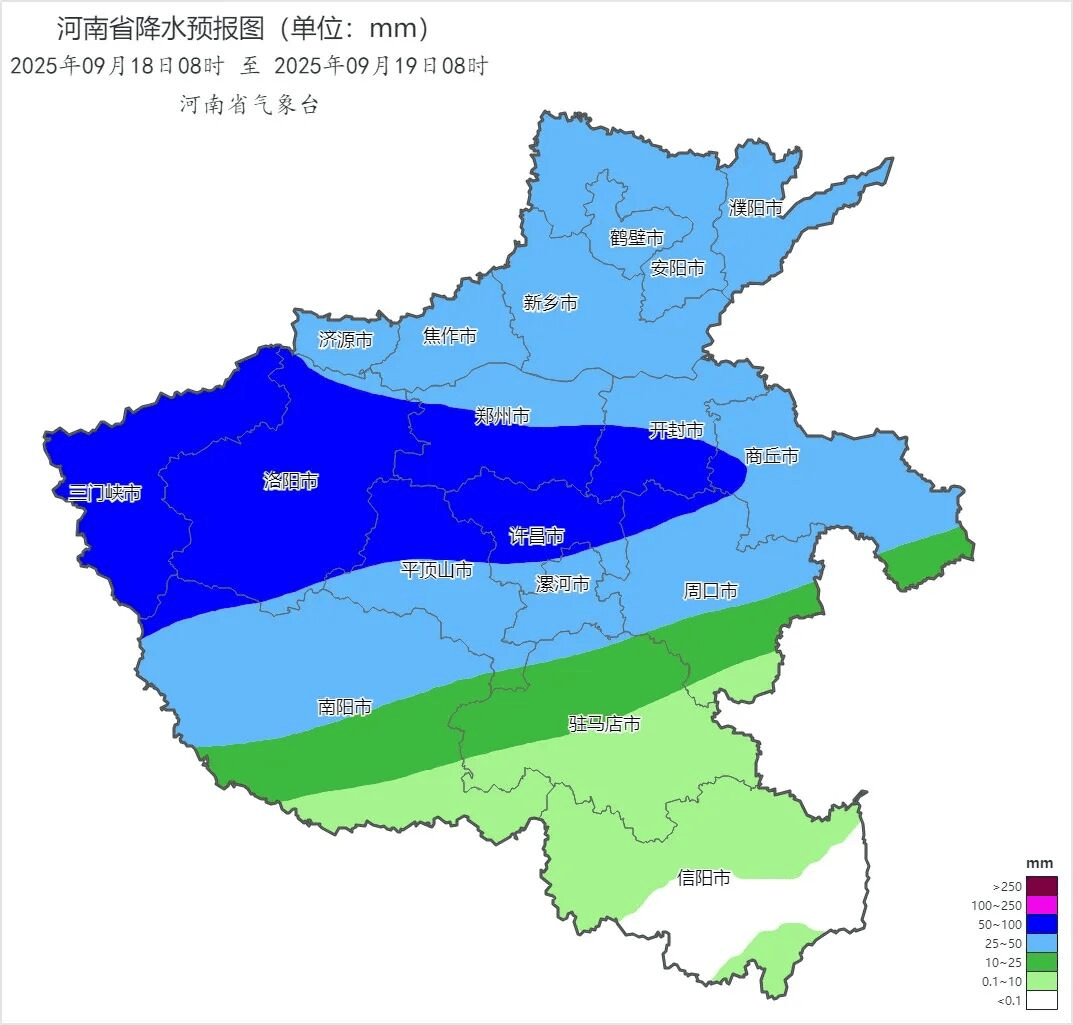 中到大雨，局部暴雨！河南两轮强降雨接连来袭，具有一定极端性！