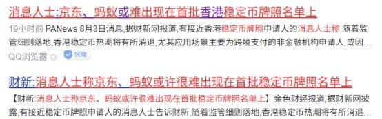 香港稳定币“禁区”浮现，直接洗了币圈牌桌，也“降温”了稳定币概念股