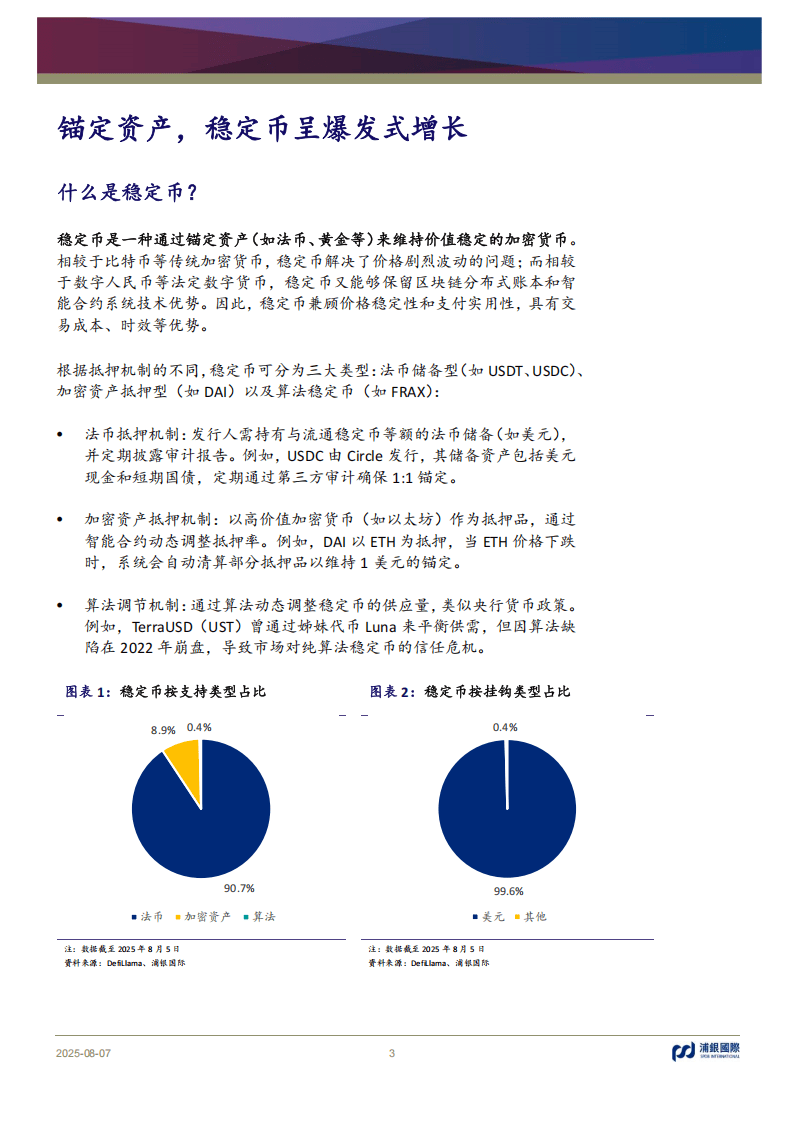浦银国际证券-稳定币：币圈“破圈”，重构支付新范式